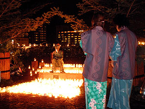 聖夜に響く平和の祈り〜キャンドルイルミネーション in GERO〜