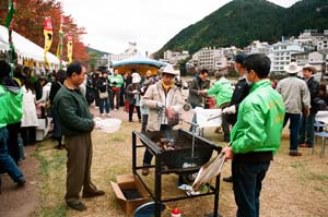 飛騨牛豪快焼きに大満足〜下呂温泉謝肉祭2008秋〜